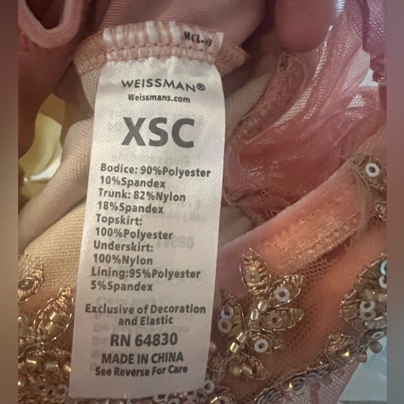 Ballerina Costume | Formal Leotard | One Summer’s Day | Nutcracker - Picture 11 of 14